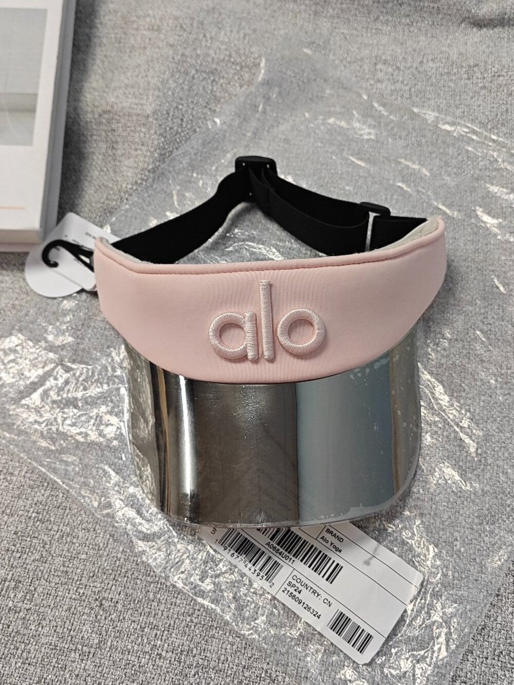 ALO Yoga Airlift Solar Visor 💗 Vintage Pink NWT | Tenniscore Sun Hat